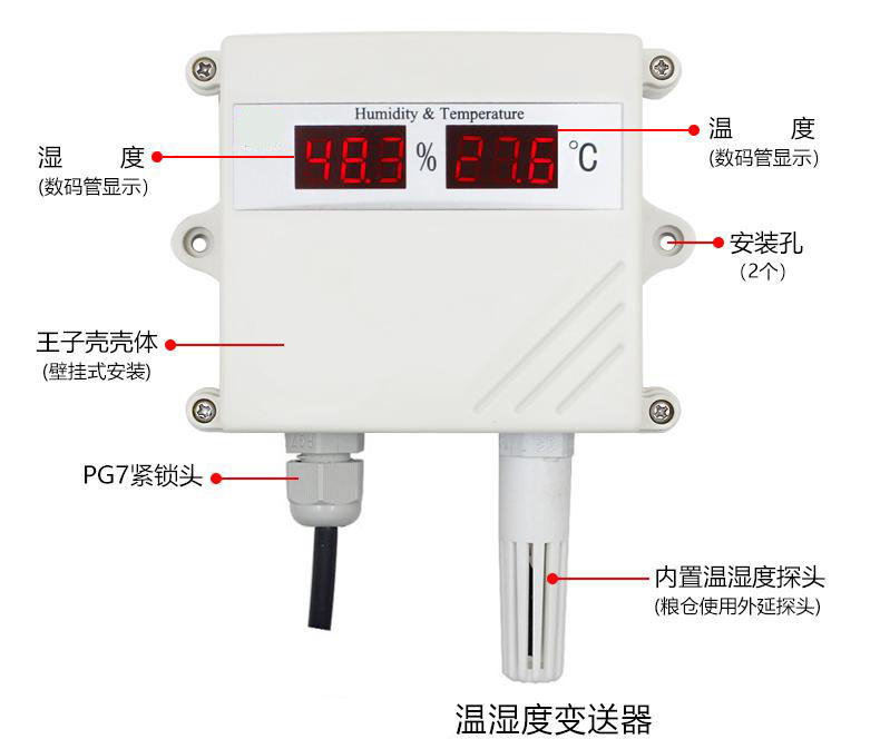溫濕度久久大香蕉视频小黄片用於糧庫的在線監控